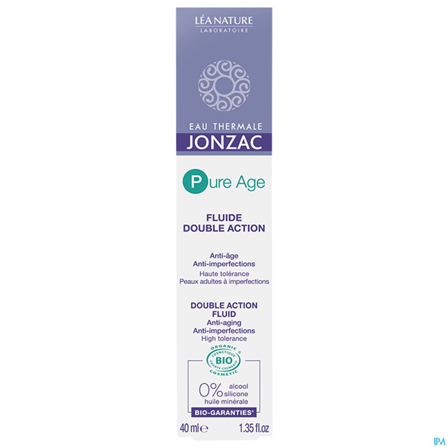JONZAC PURE AGE FLUI DBLE ACT 40ML