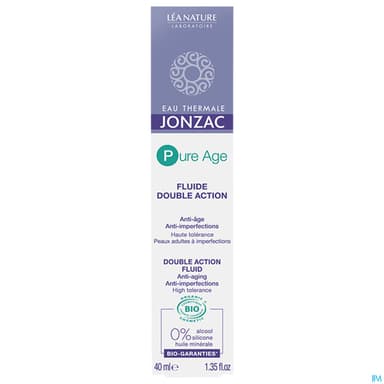 JONZAC PURE AGE FLUI DBLE ACT 40ML