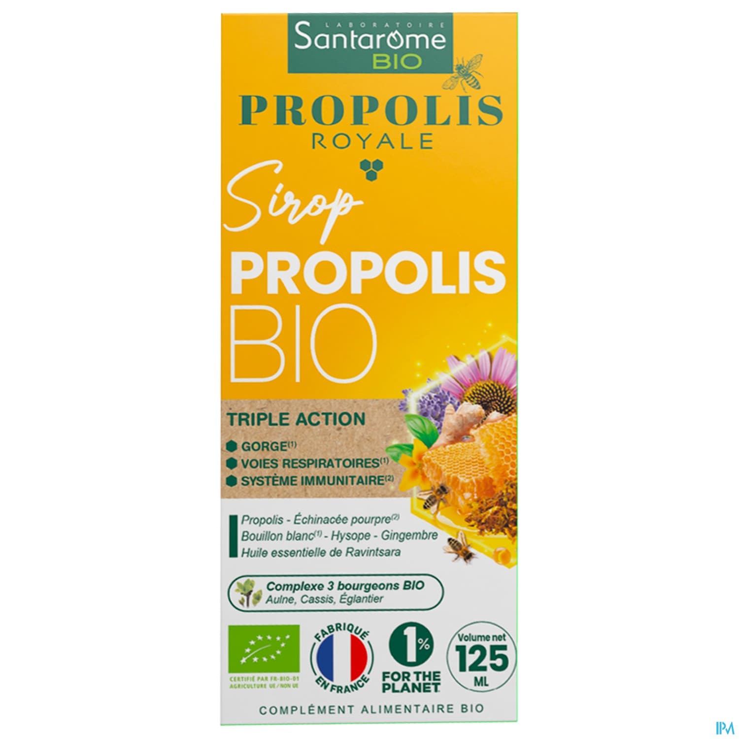 SANTAROME PROPOLIS BIO SP 125ML