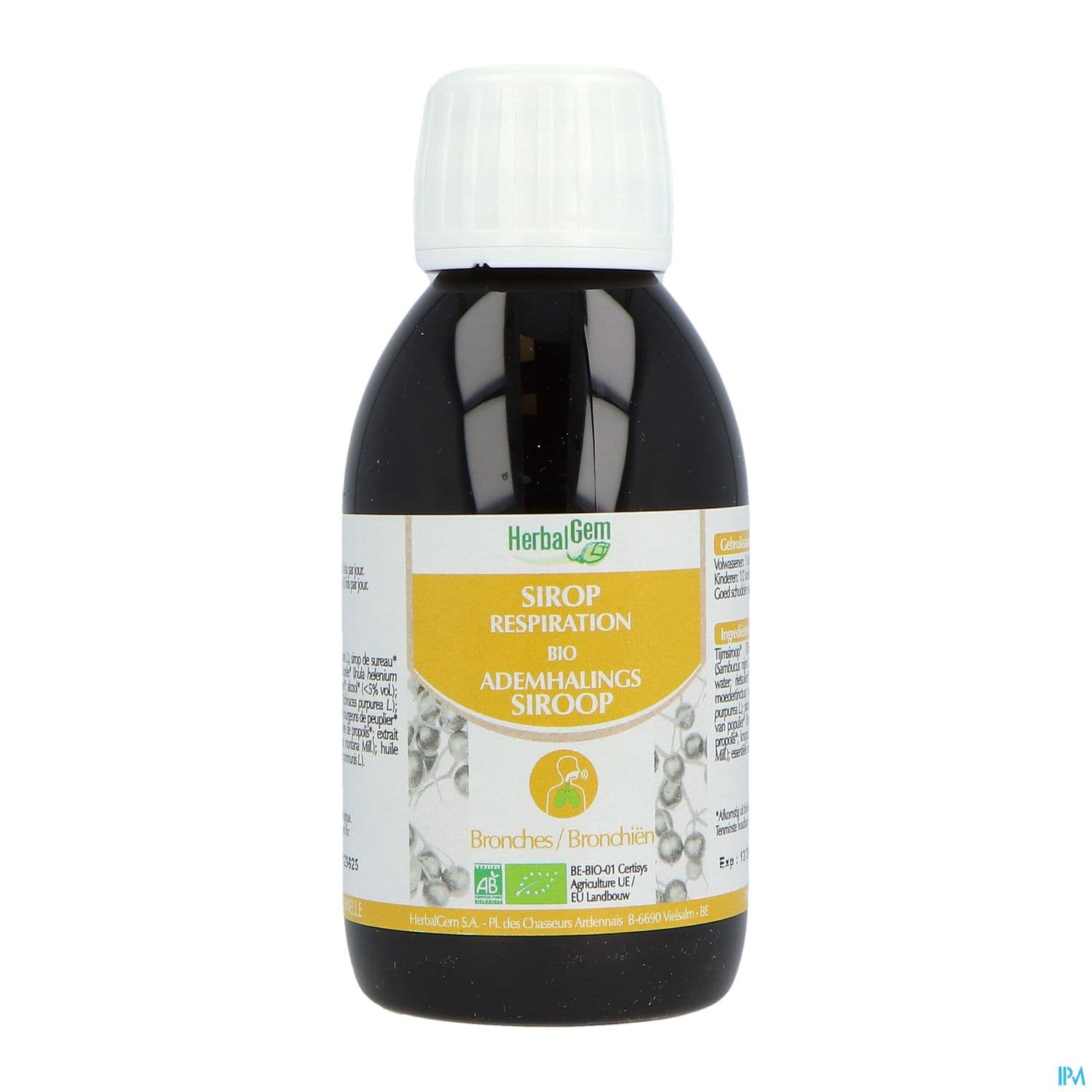 HERBALGEM RESPIRATION BIO SP 150ML