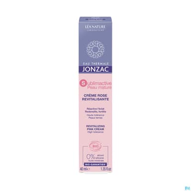 JONZAC SUBLIMACTIVE CR ROSE 40ML