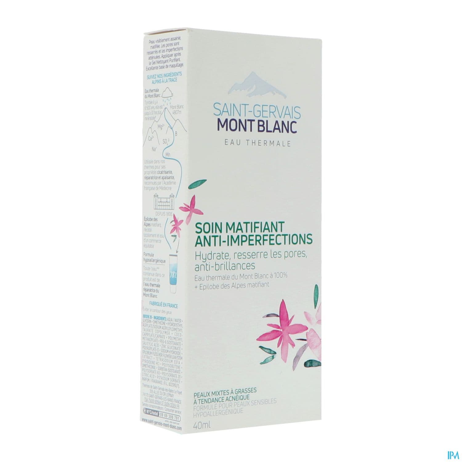 ST GERVAIS HYDRA MAT A/IMPERF 40ML
