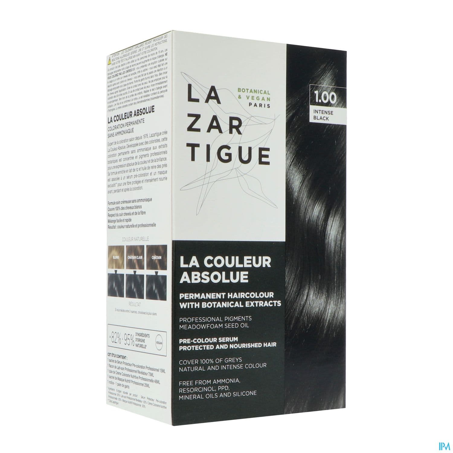LAZARTIGUE COUL ABSOL1.00 NOIR INT — Pharmacie Riviera
