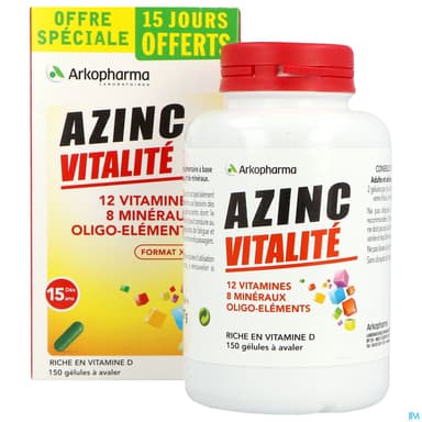 AZINC VITALITE AD GELUL120+30