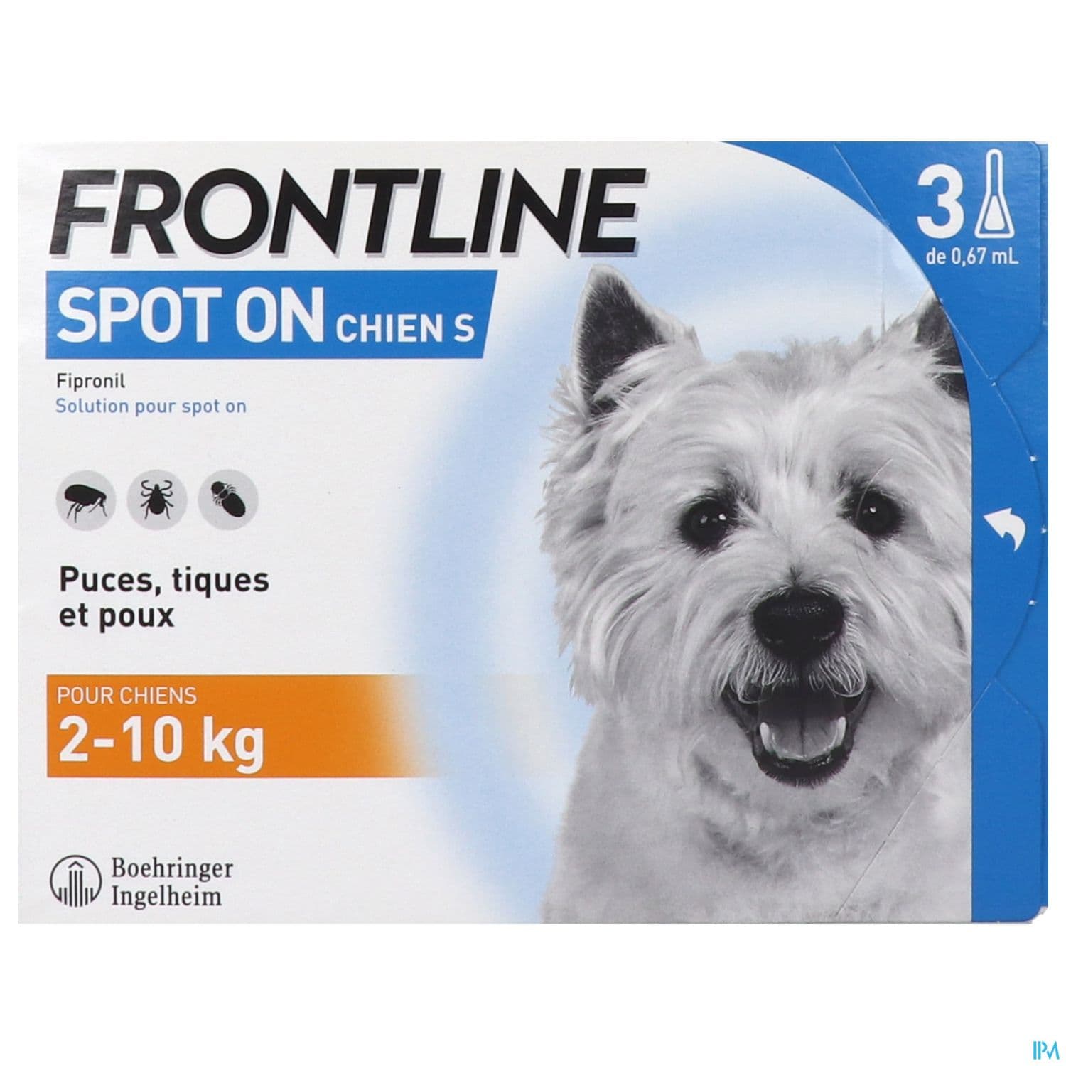 FRONTLINE CHIEN S SPOTON PIPET 3