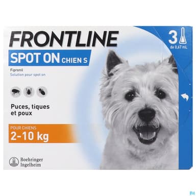 FRONTLINE CHIEN S SPOTON PIPET 3