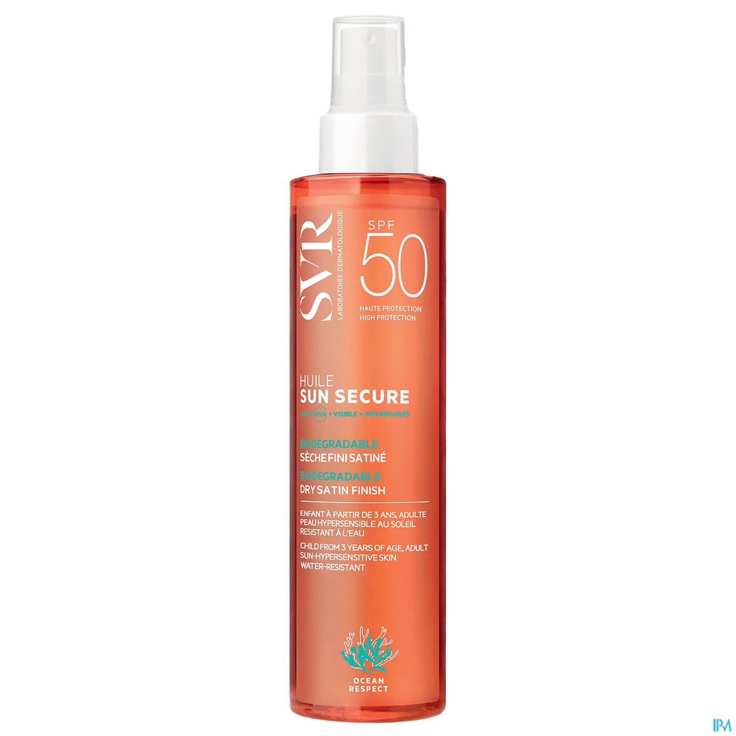 SVR SUN SECURE HLE COR SPF50 200ML