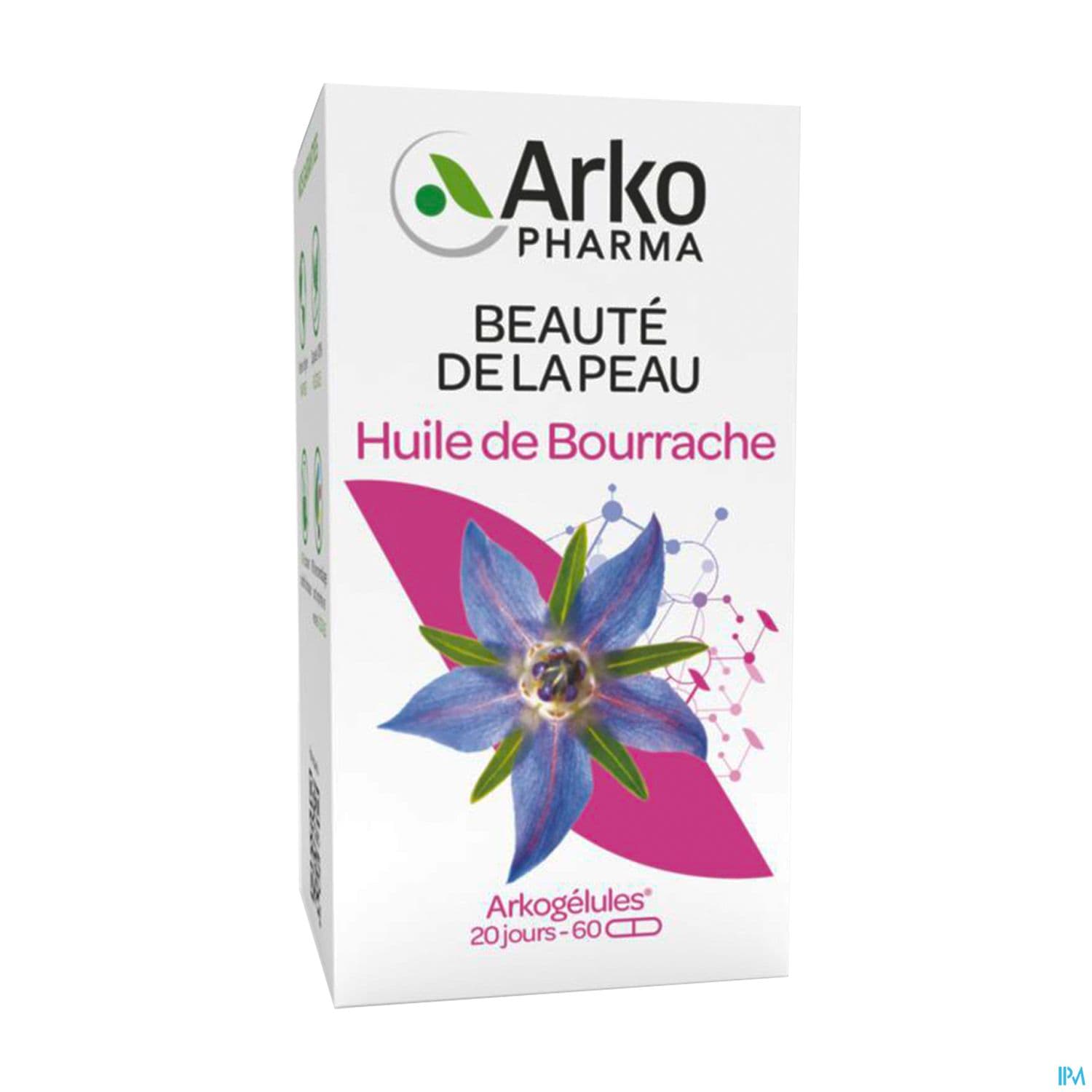 Arkopharma Arkogelules Huile Bourrache Bio Capsule 60