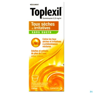 TOPLEXIL 0,33MG/ML SOL S/S 150ML