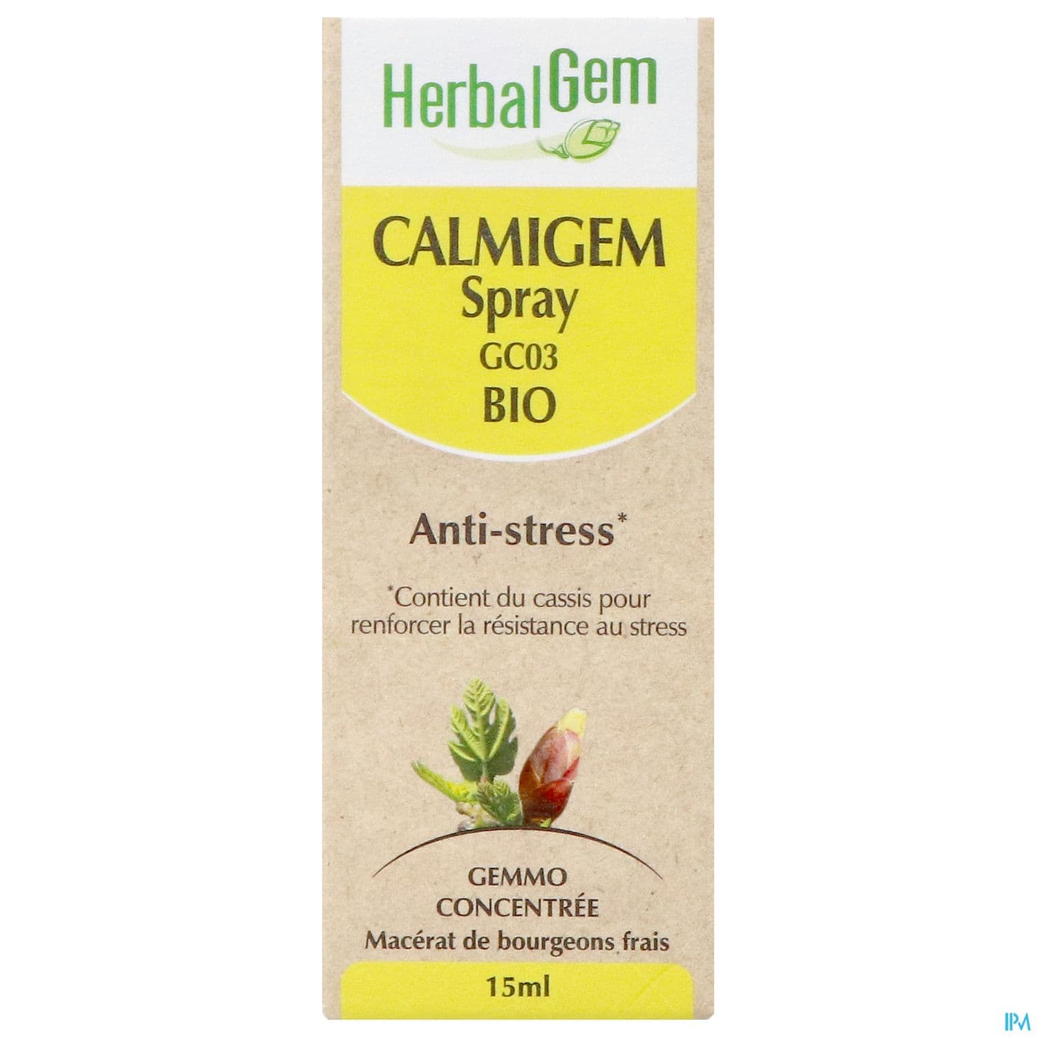 Herbalgem Calmigem Gc03 Antistress Bio Spray 15ml