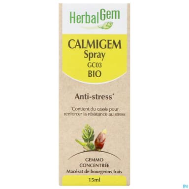 Herbalgem Calmigem Gc03 Antistress Bio Spray 15ml