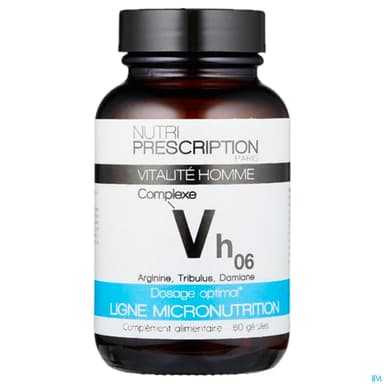 Nutriprescription Vh06 Vitalite Homme Gelule 60