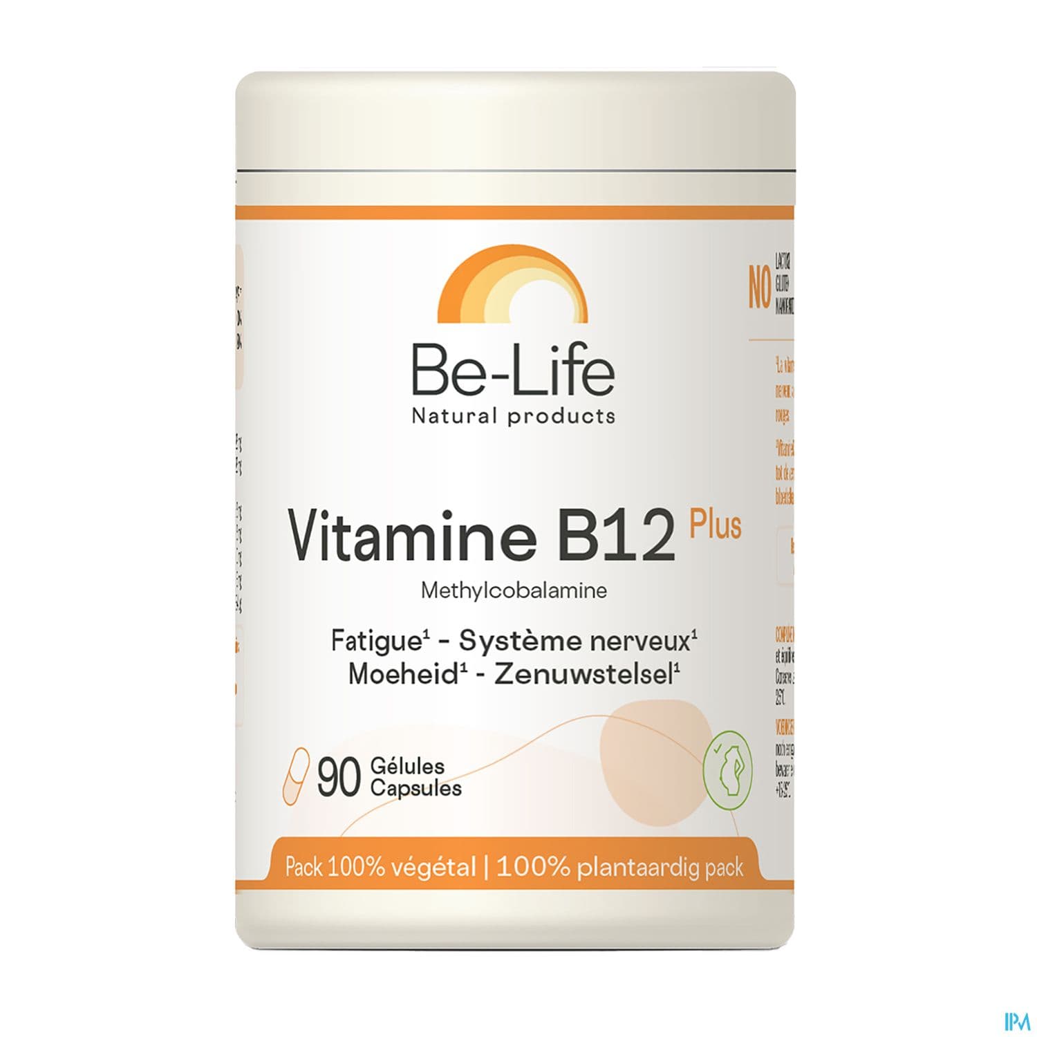 Be Life Vitamine B12 Plus Gelule 90 — Grande Pharmacie de la Gare - Sartrouville