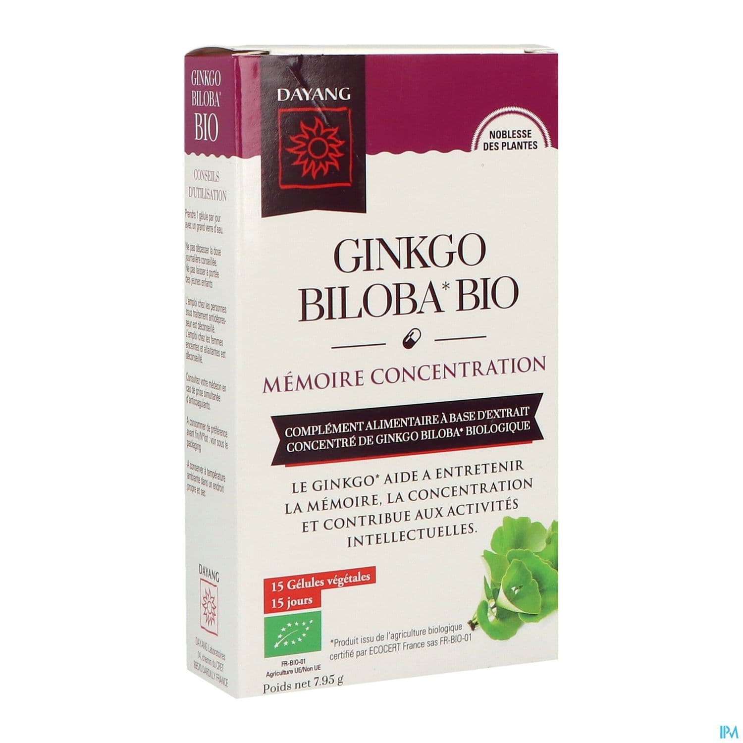 Dayang Ginkgo Biloba Bio Gelule 15