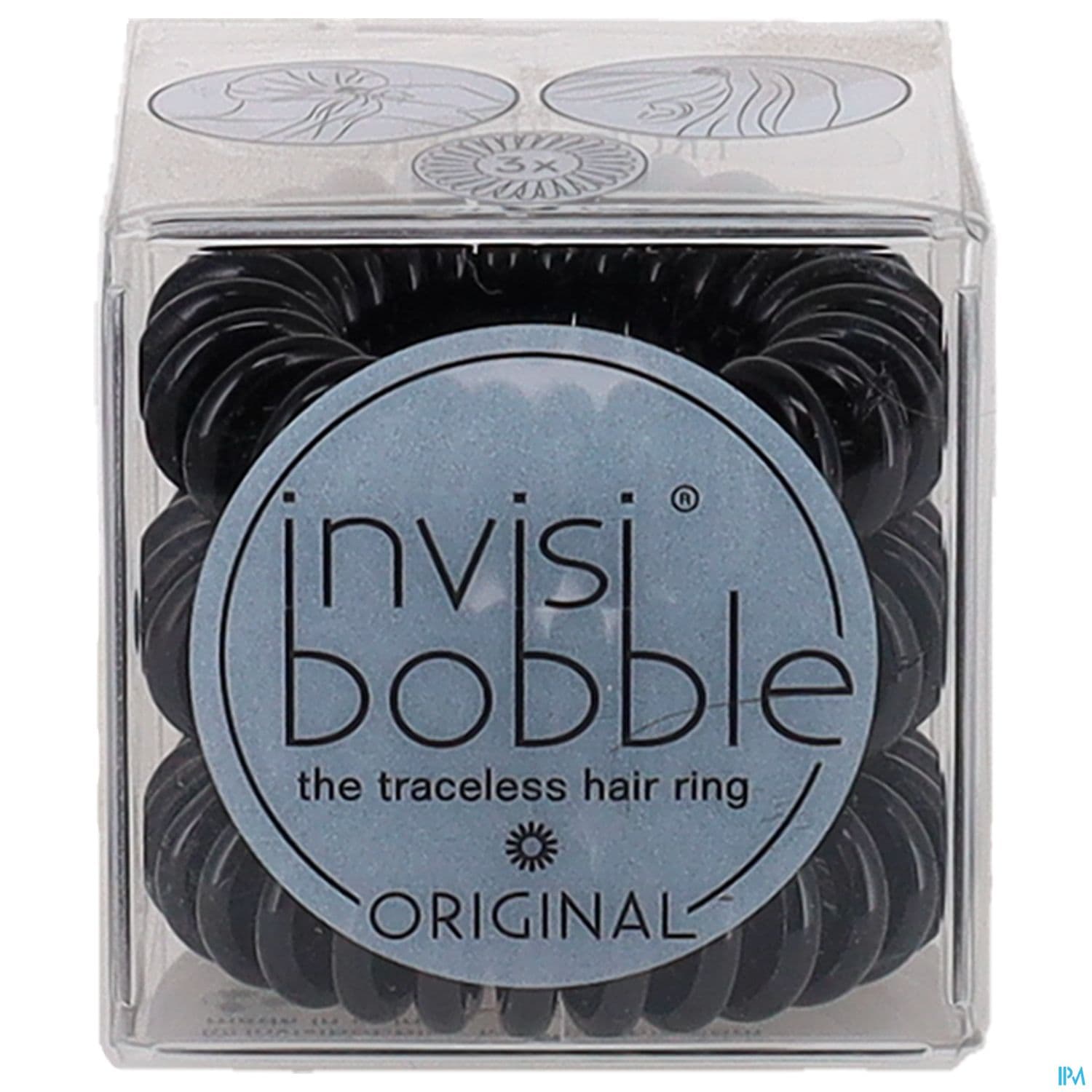 Invisibobble Anneaux Pour Cheveux Original True Black