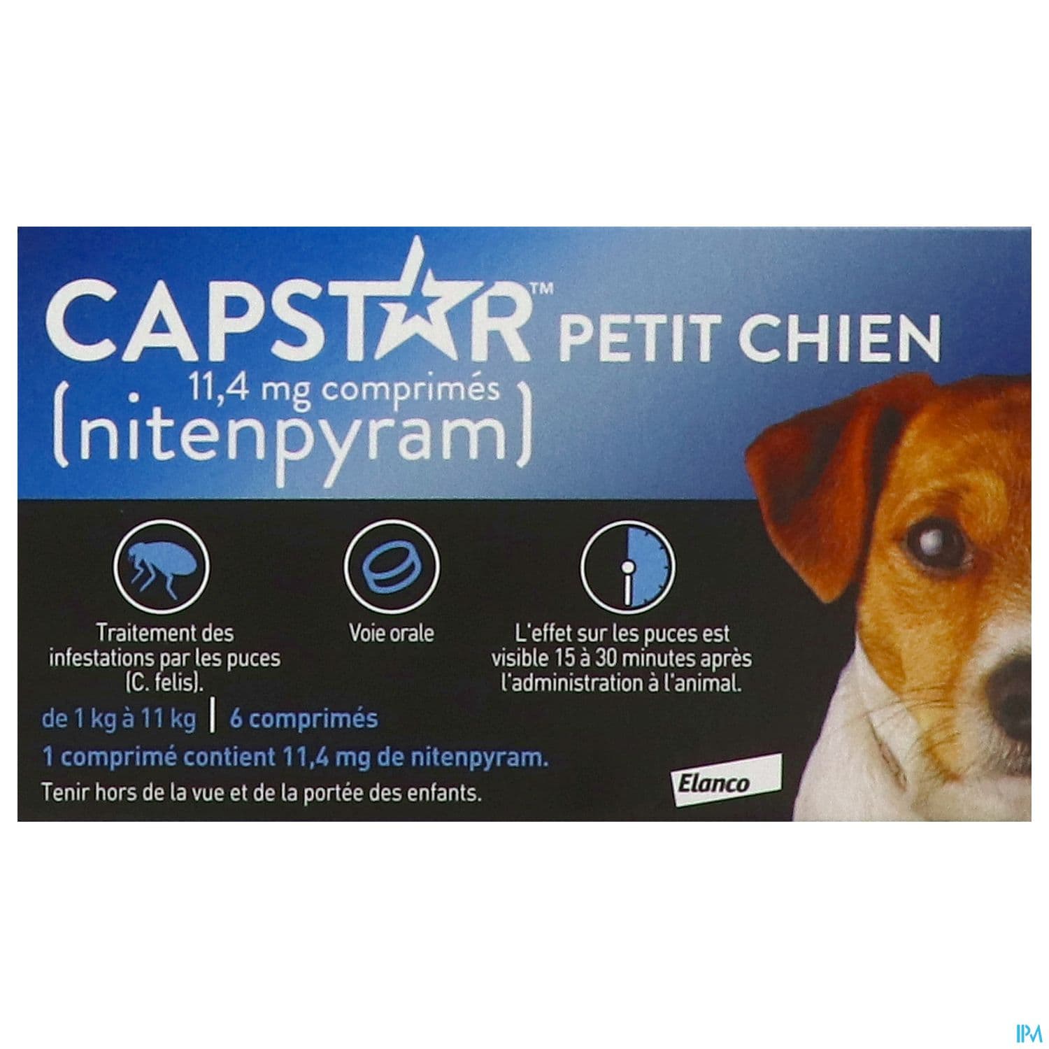 CAPSTAR PETIT CHIEN 11,4MG CPR 6