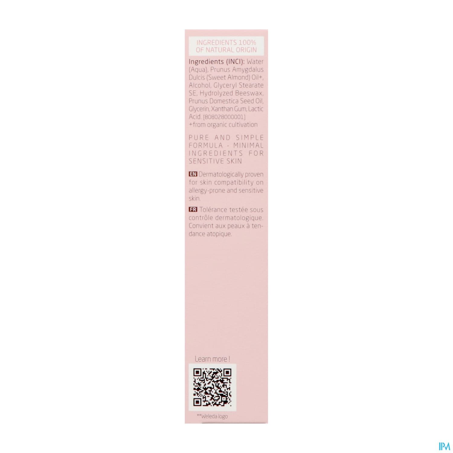 WELEDA AMANDE CR CONFORT 30ML
