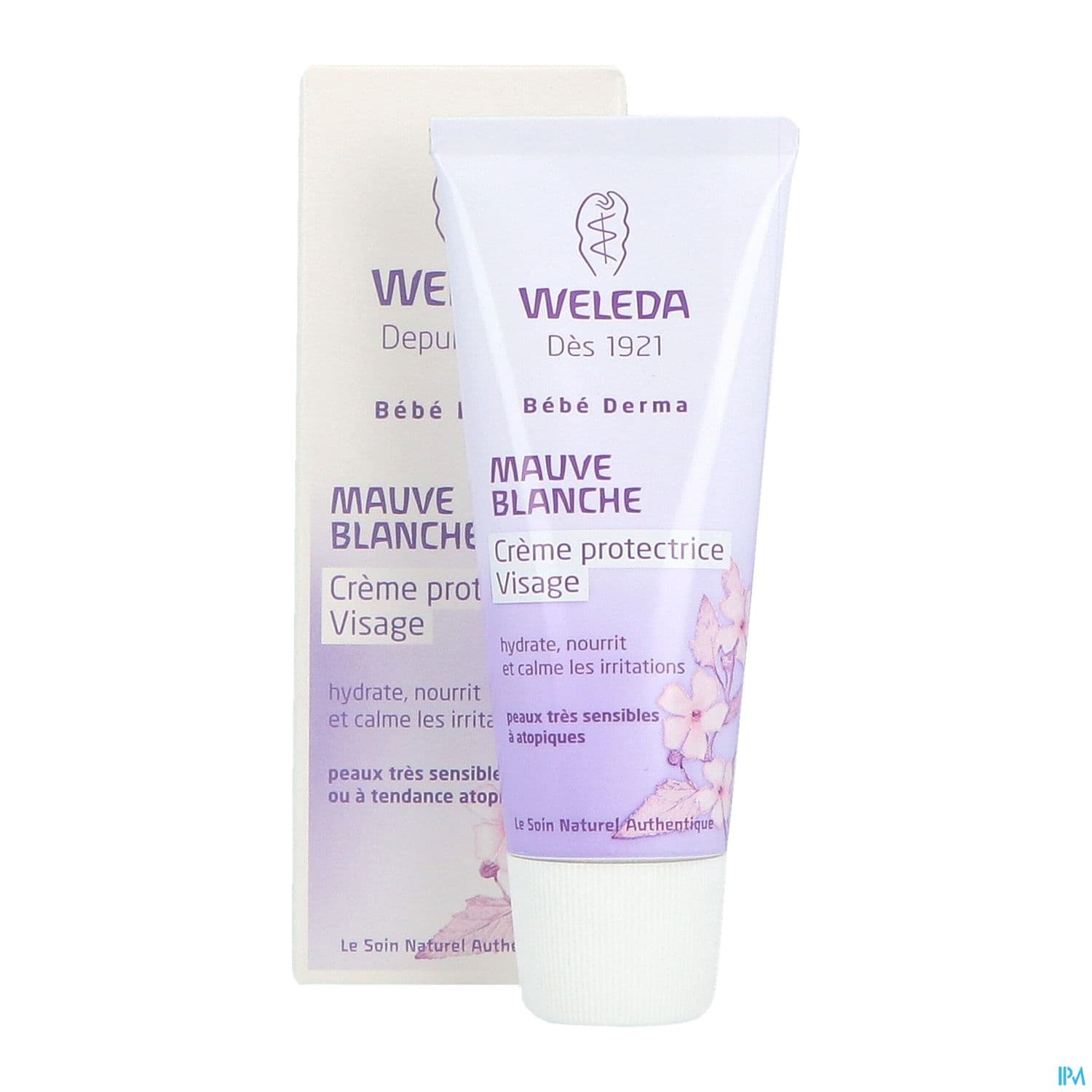Weleda Mauve Blanche Bebe Creme Protectrice Visage 50ml