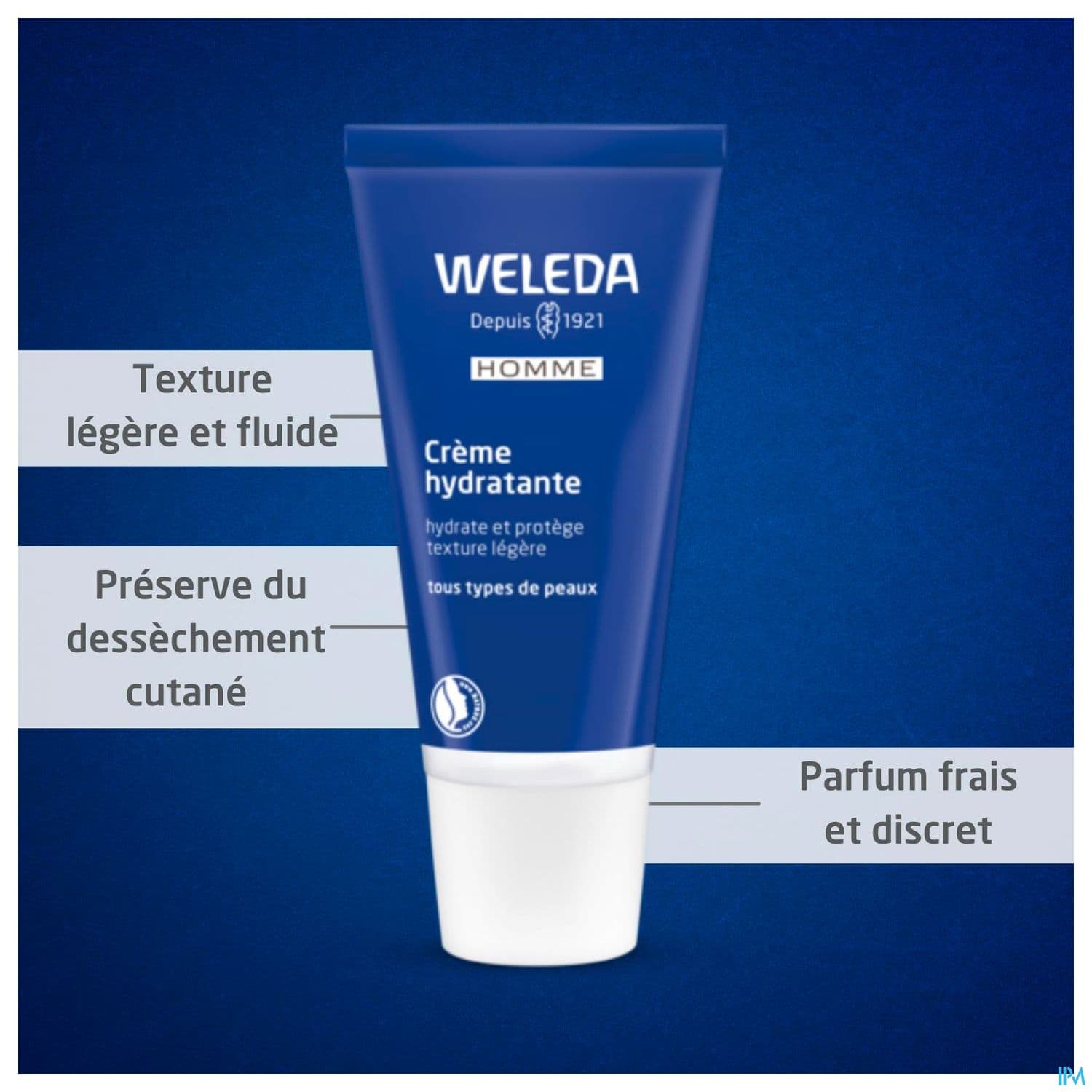 Weleda Homme Creme Hydratante Bio 30ml
