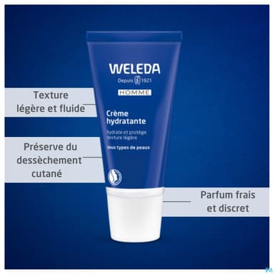 Weleda Homme Creme Hydratante Bio 30ml