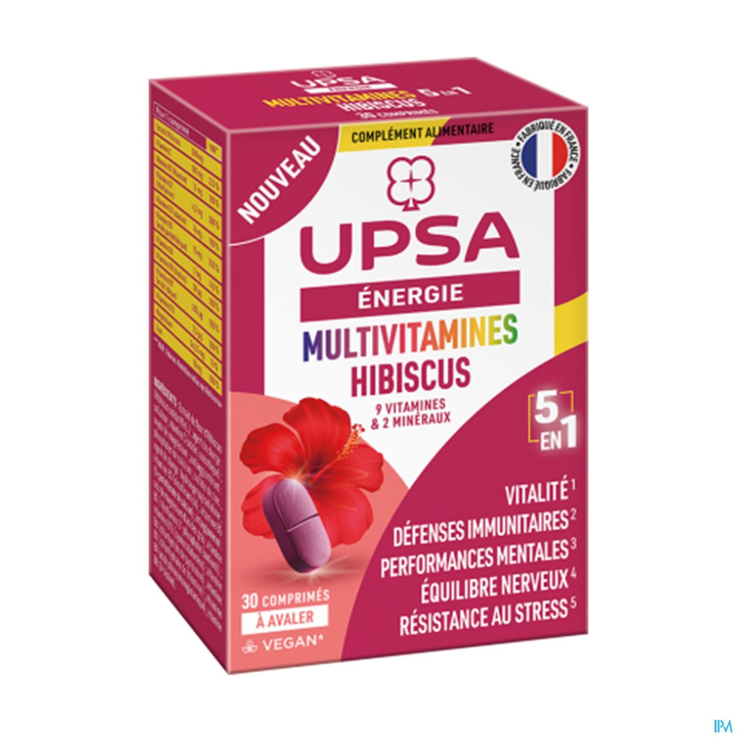 UPSA MULTIVITAMINES 5EN1 CPR 30