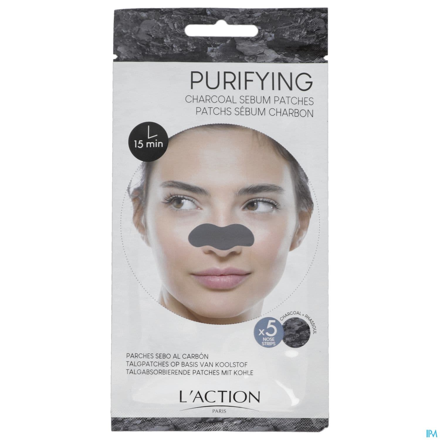 l'action Paris Patch Sebum Charbon X5