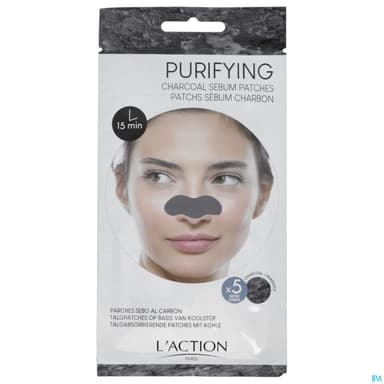 l'action Paris Patch Sebum Charbon X5