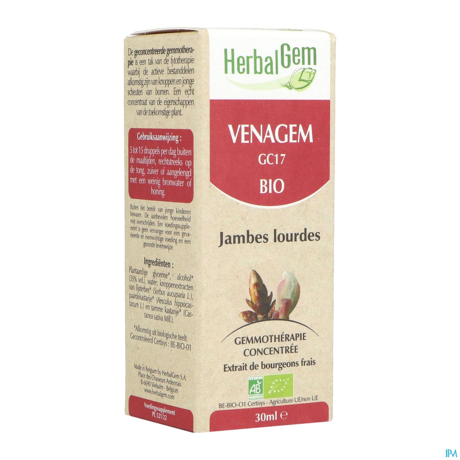 HERBALGEM VENAGEM BIO 30ML