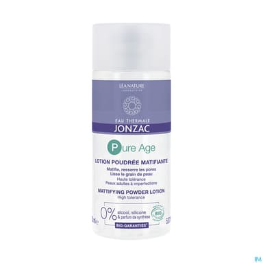 JONZAC PURE AGE LOT PDRE MAT 150ML