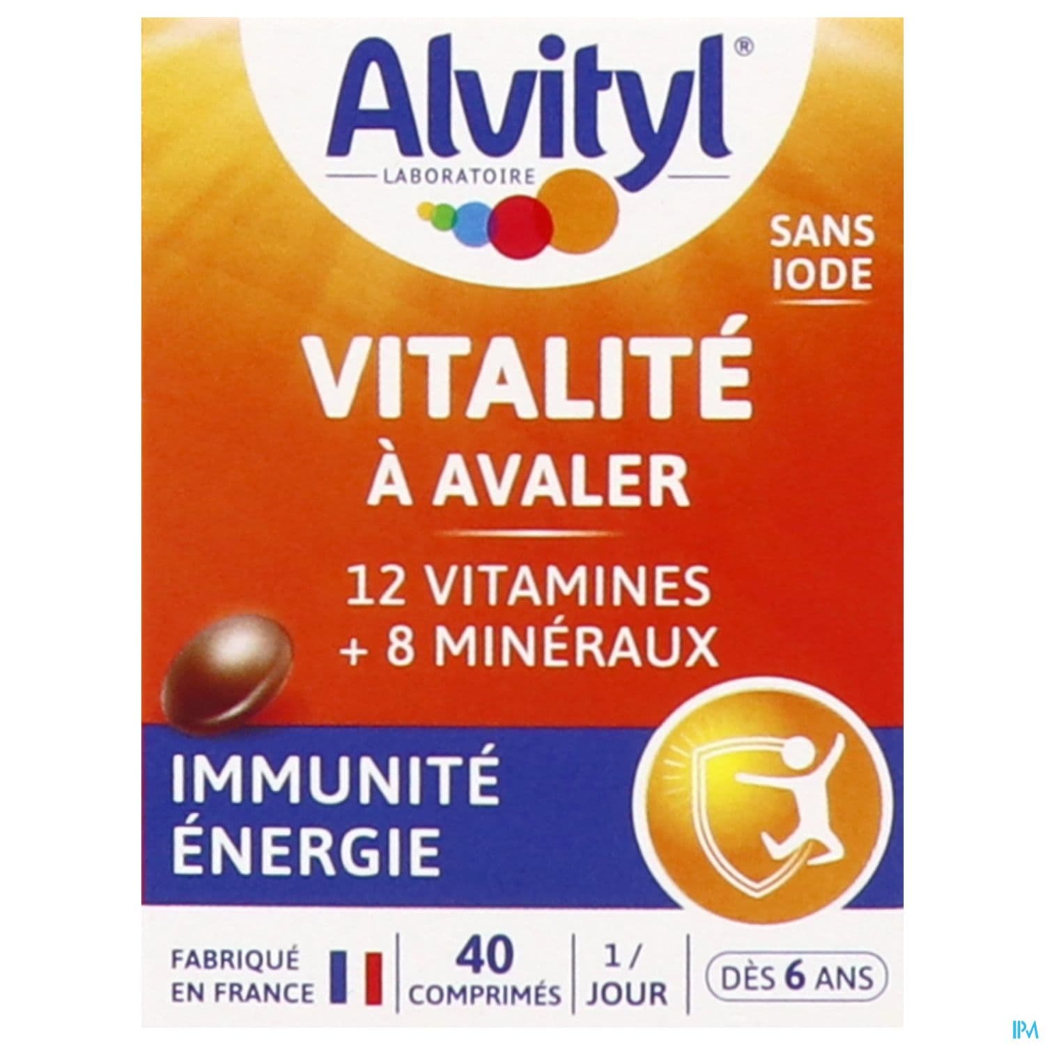 Alvityl Vitalite A Avaler Comprime 40