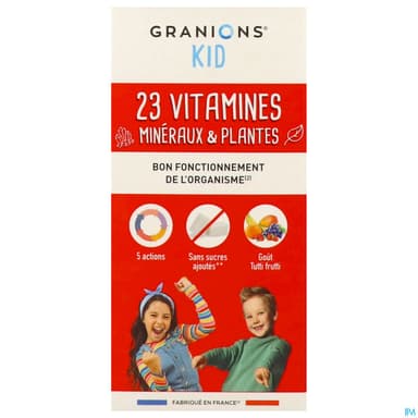 GRANIONS KID 23 VIT TUTTI SP 200ML