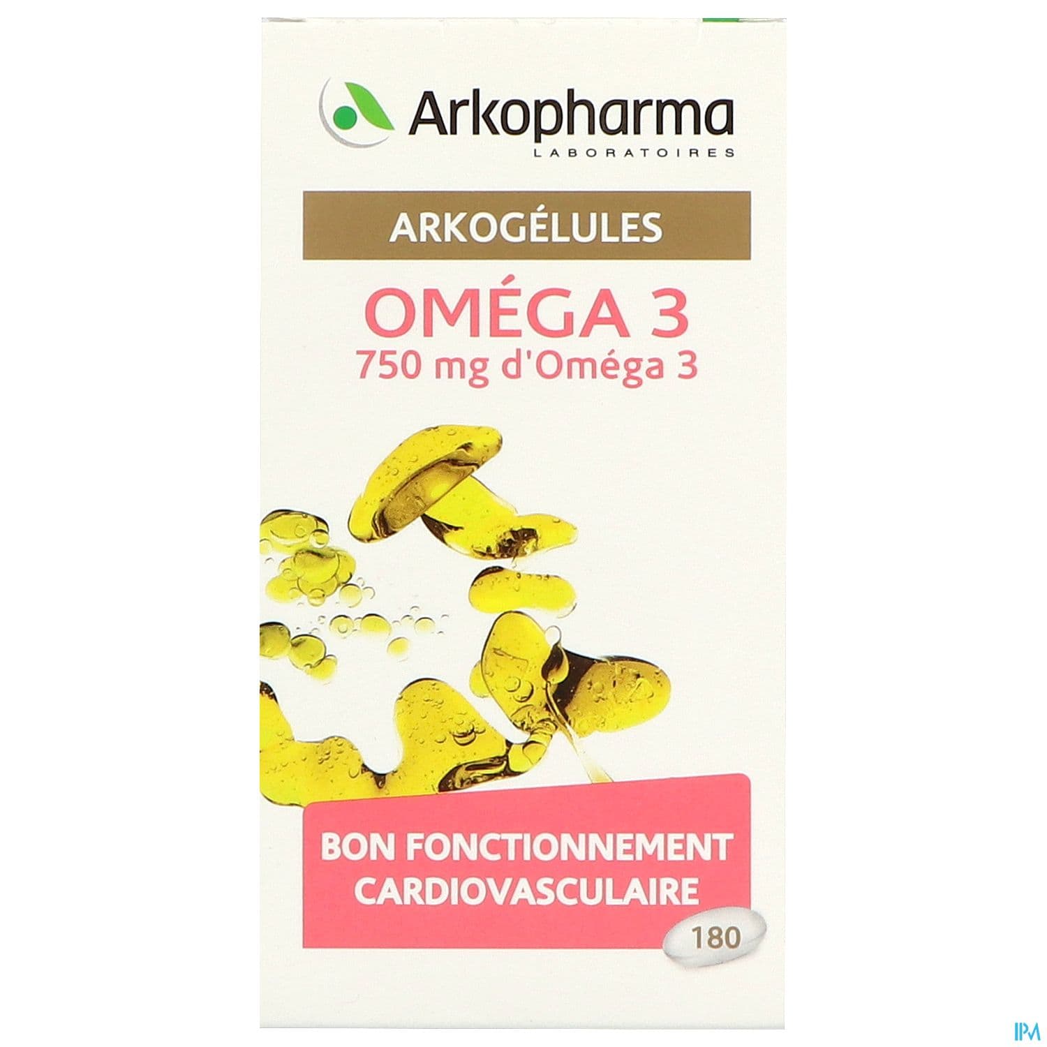 ARKOGELUKES OMEGA 3 MARINE CAPS FL/180