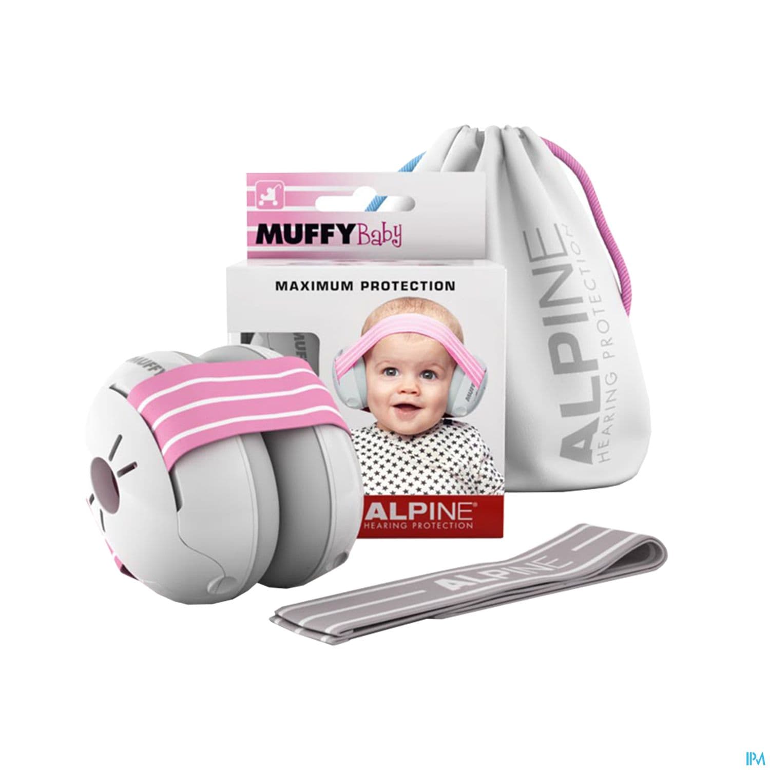 ALPINE CASQ AUDITIF MUFFY BB ROSE