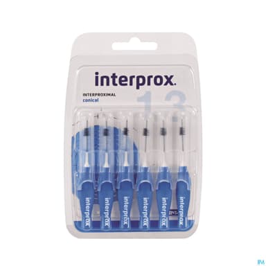 Interprox Brossette Interdentaire Bleue Conique 6
