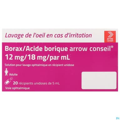 BORAX/AC.BORIQUE ARW CONS OPH5ML20