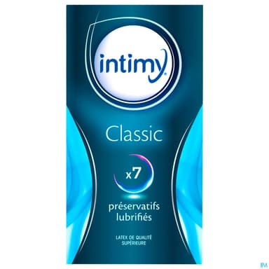 Intimy Preservatifs Lubrifies Classic X7
