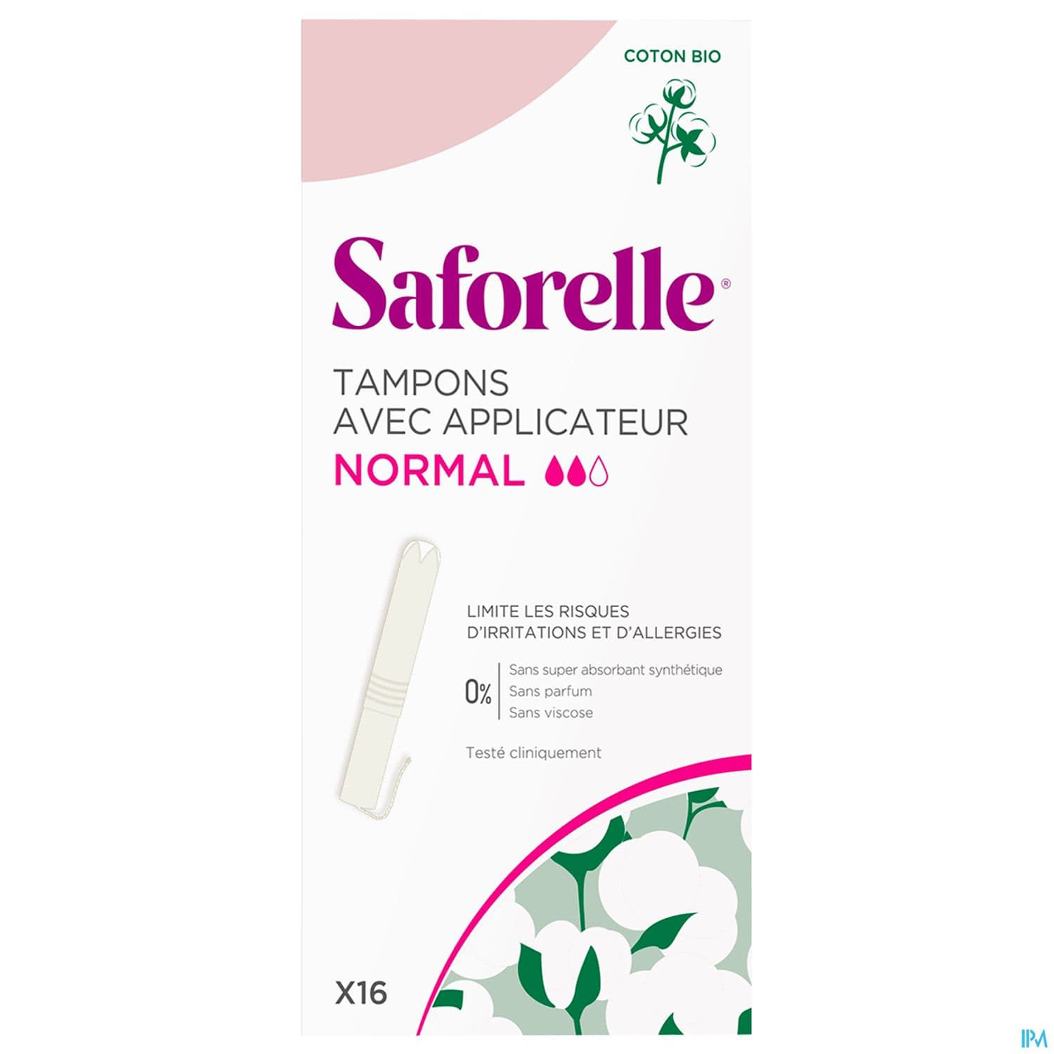 SAFORELLE TAMPON NORM A/APPL 16