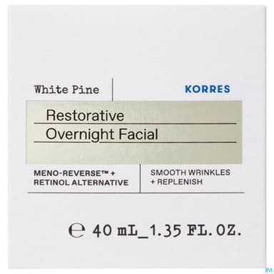 Korres Pin Blanc Creme Nuit Regenerante 40ml
