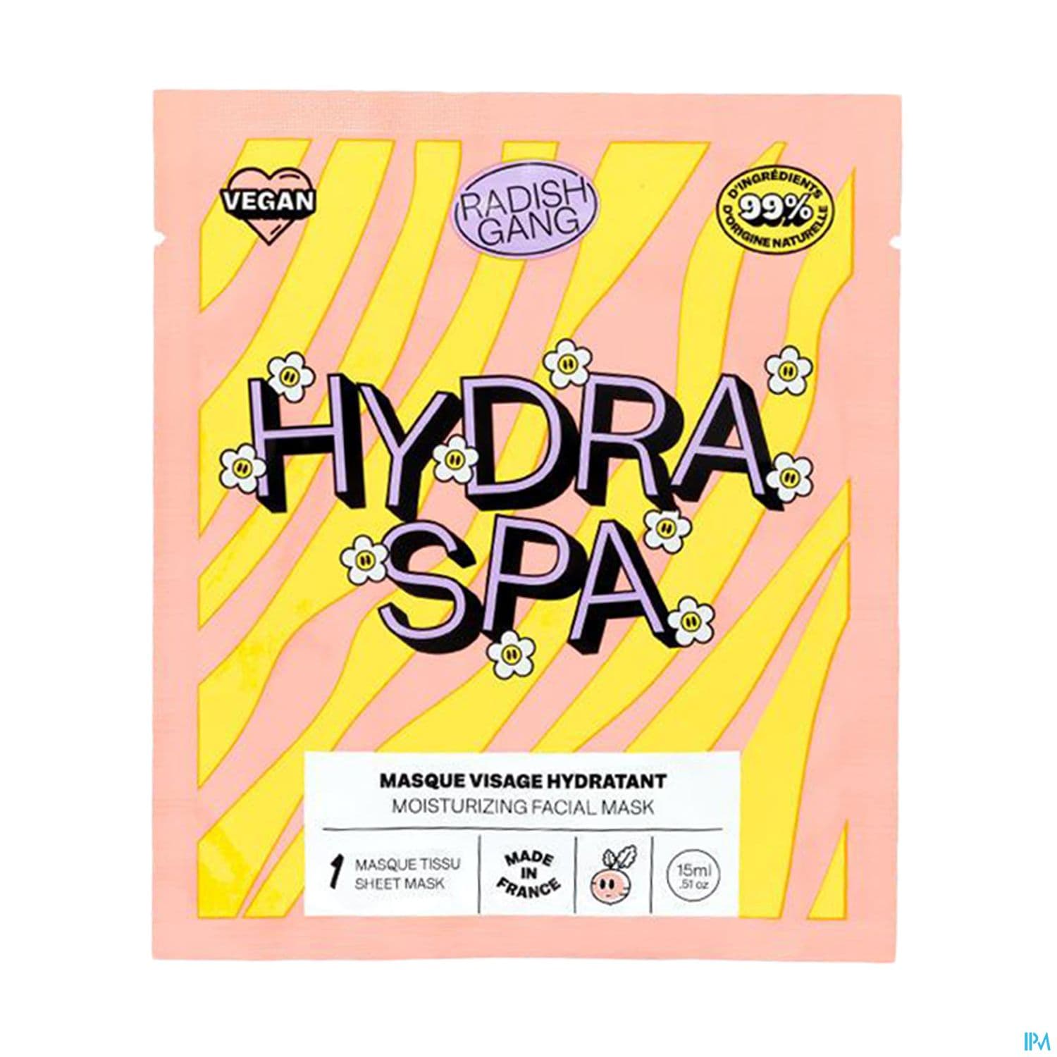 Radish Gang Hydra Spa Masque Tissu Hydratant 15ml