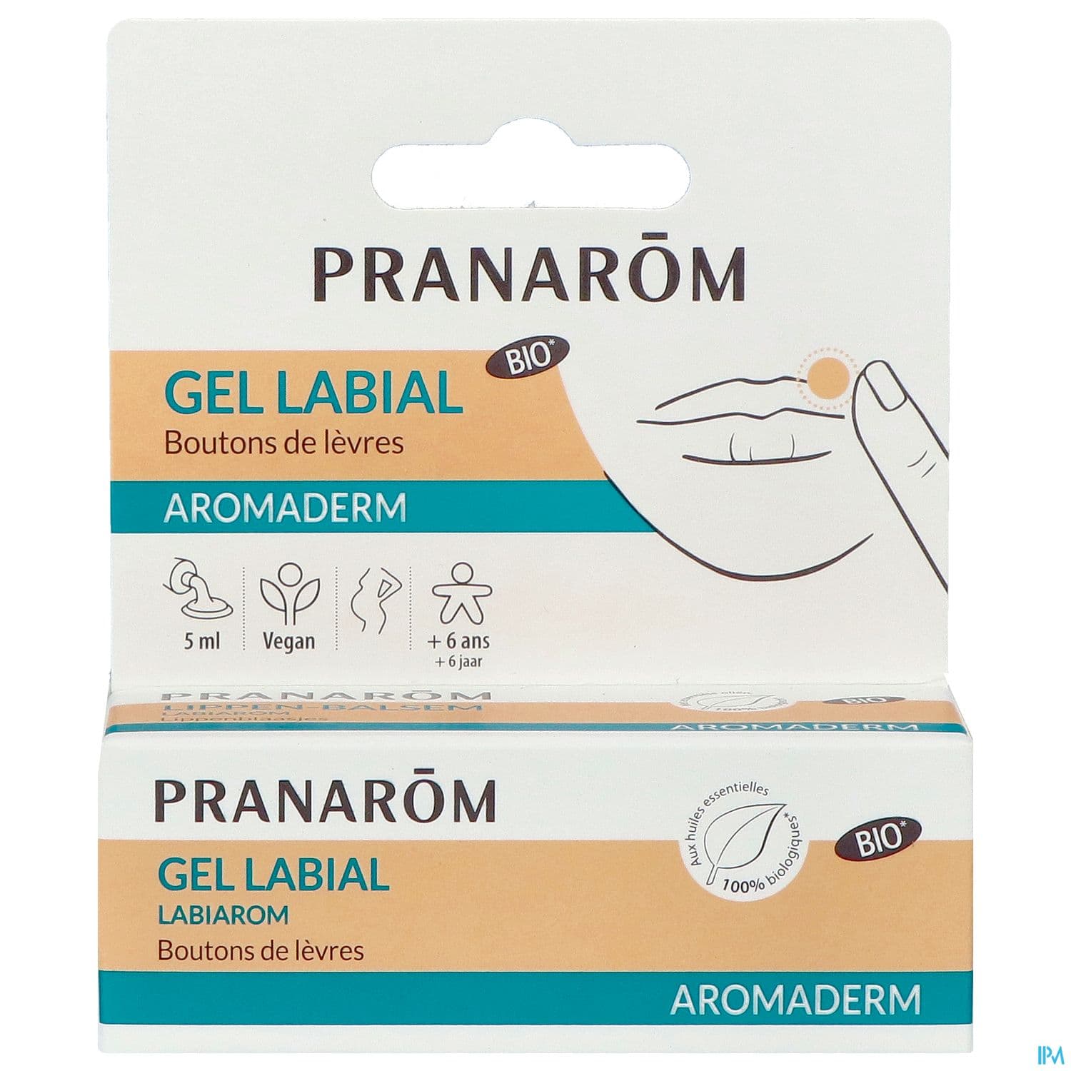 PRANAROM AROMADERM LABIAROM 5ML