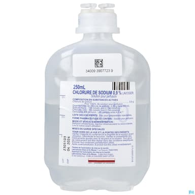 Lavoisier Sodium Chlorure 0.9% So Inj F Pol 250ml