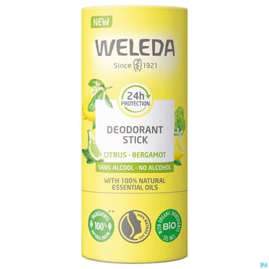 Weleda Deodorant Stick Citrus Bergamote Bio 50g
