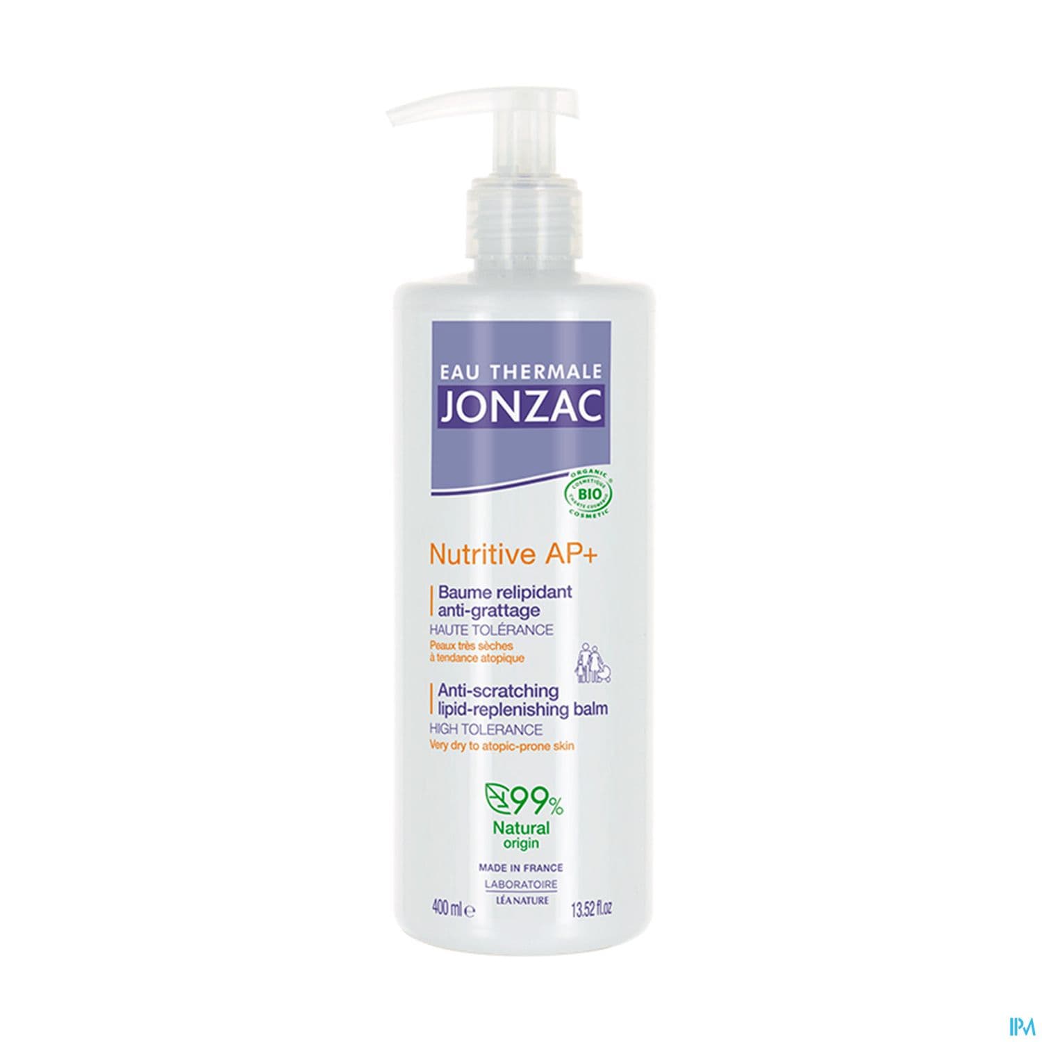 JONZAC NUTRITIVE BAUME RELIP 400ML