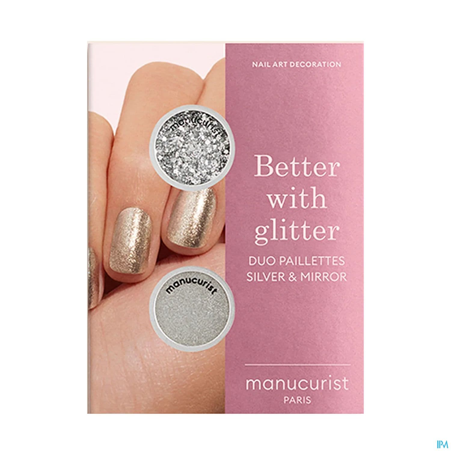 Manucurist Duo Paillette Silver Mirror 4g