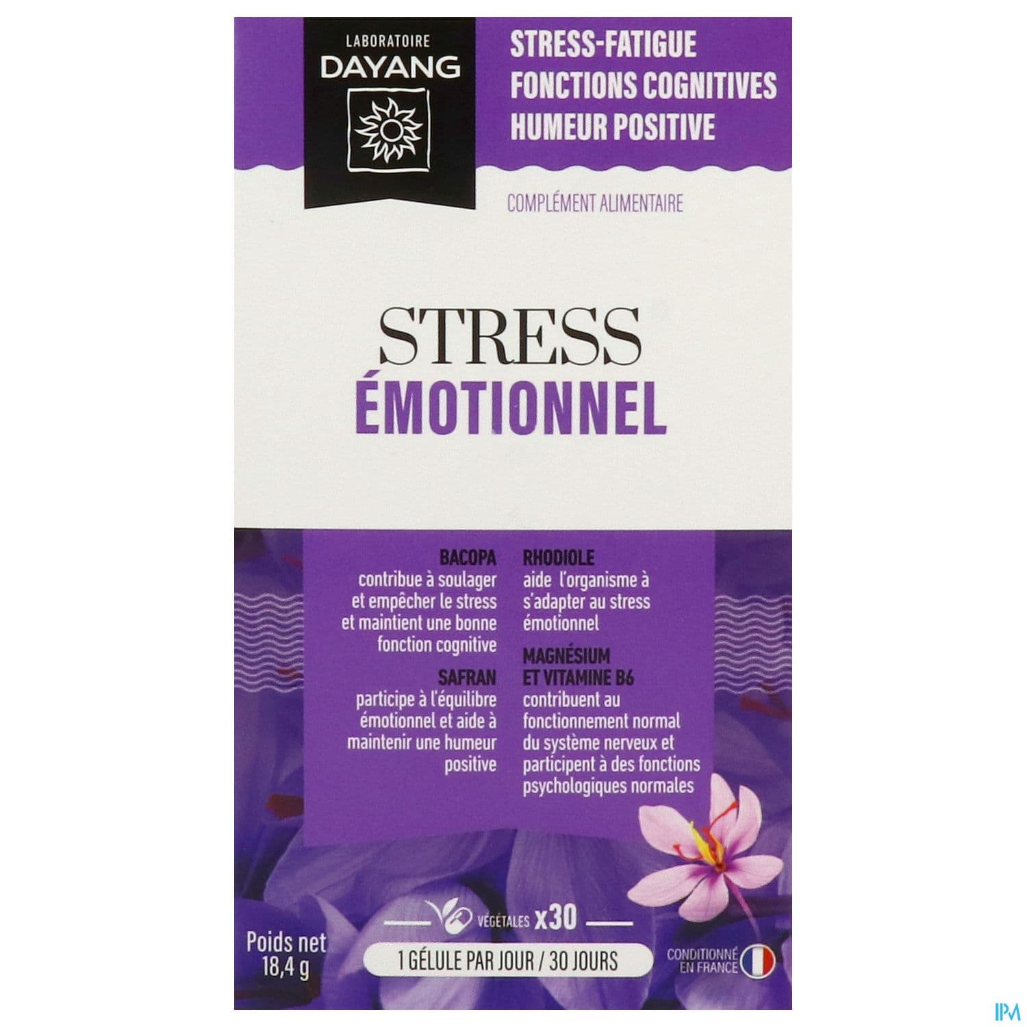 Dayang Stress Emotionnel Gelule 30