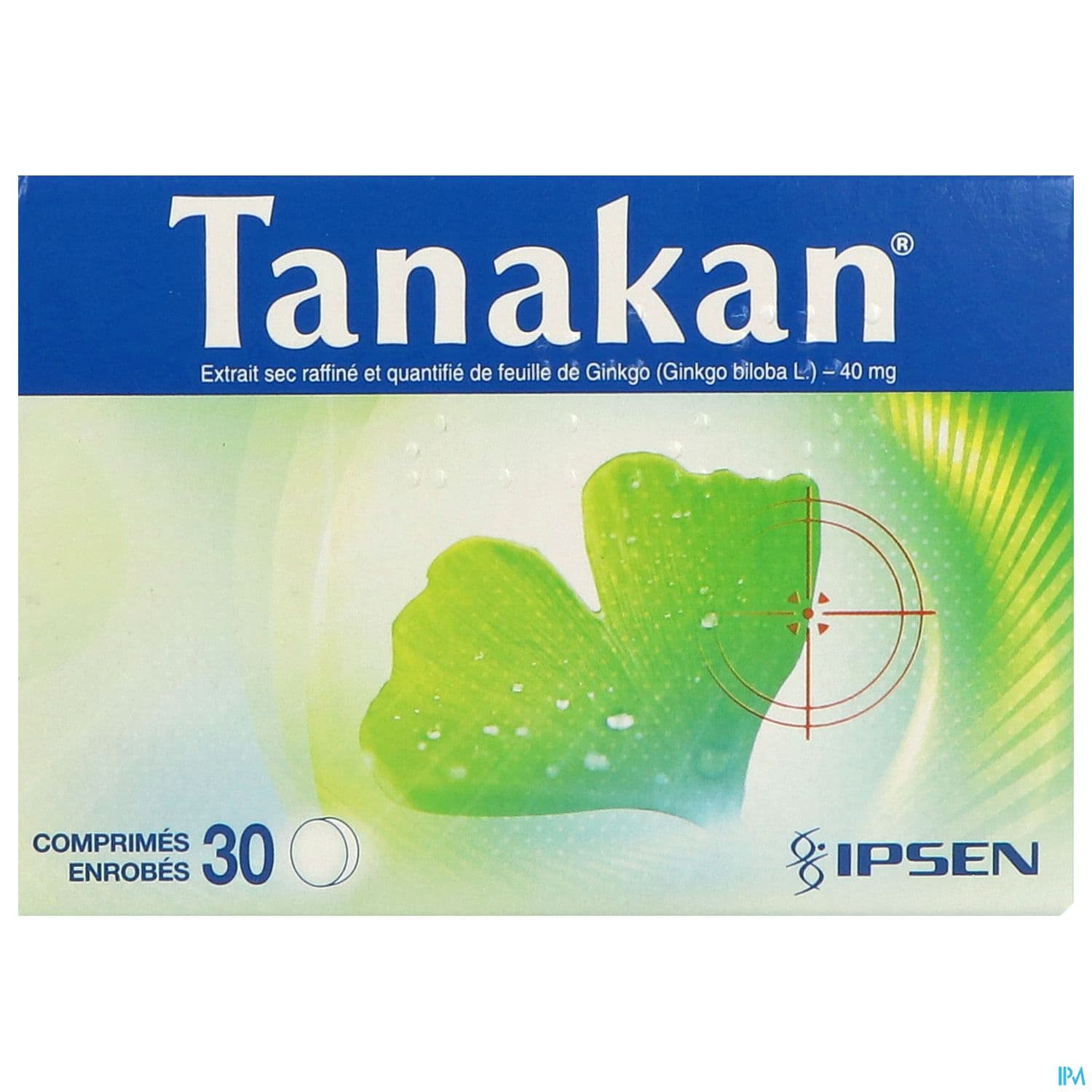 Tanakan 40mg Comprime 30
