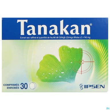 Tanakan 40mg Comprime 30