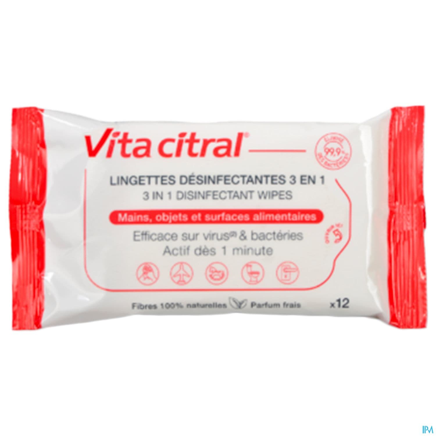 VITA CITRAL LINGET DESINF 3EN1 X12