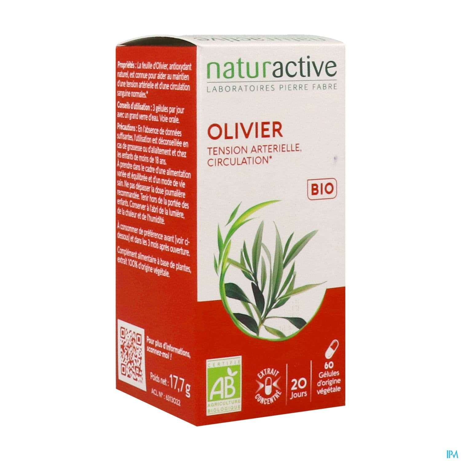 NATURACTIVE OLIVIER BIO GELUL 60