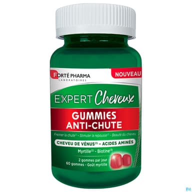 Forte Pharma Expert Cheveux Antichute Gummies 60